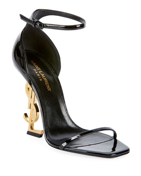 black and gold ysl heels|saint laurent ysl heels price.